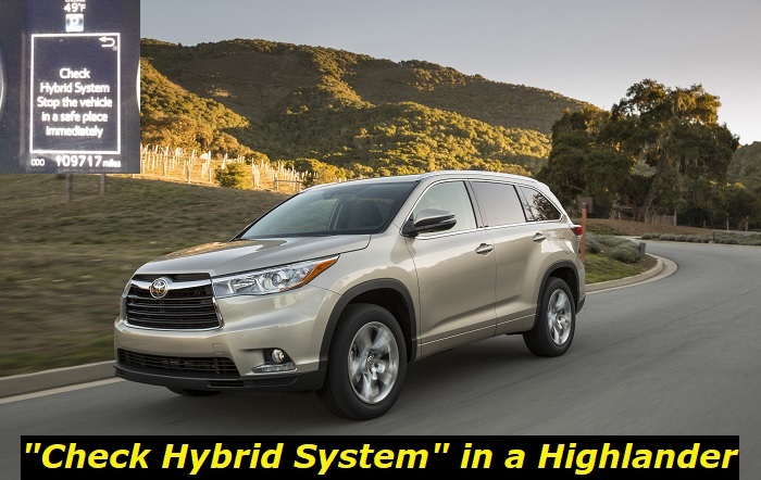 check hybrid system toyota highlander